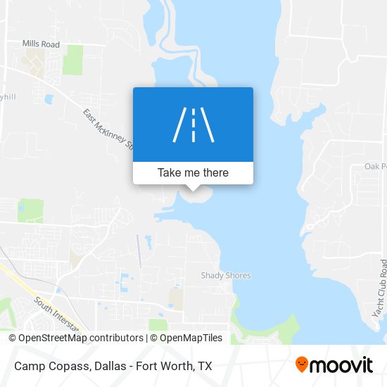 Camp Copass map