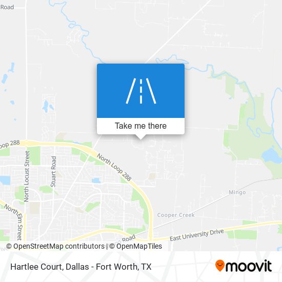 Hartlee Court map
