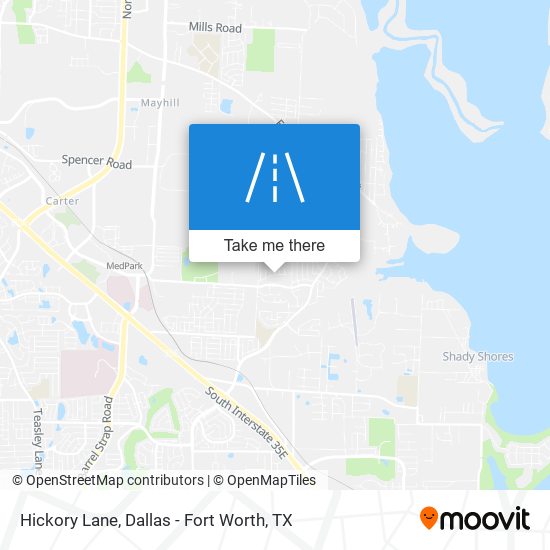 Mapa de Hickory Lane