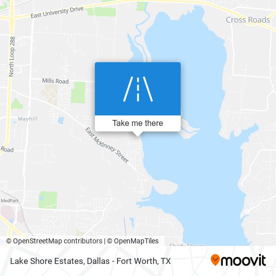 Mapa de Lake Shore Estates