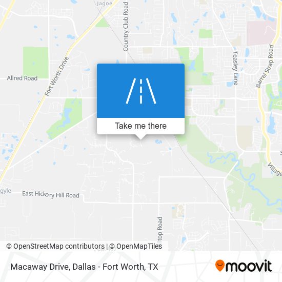 Macaway Drive map