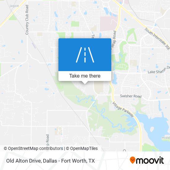 Old Alton Drive map