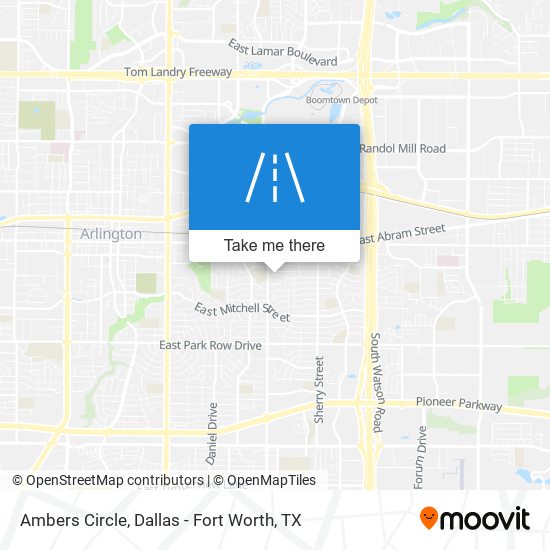 Ambers Circle map