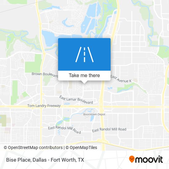 Bise Place map