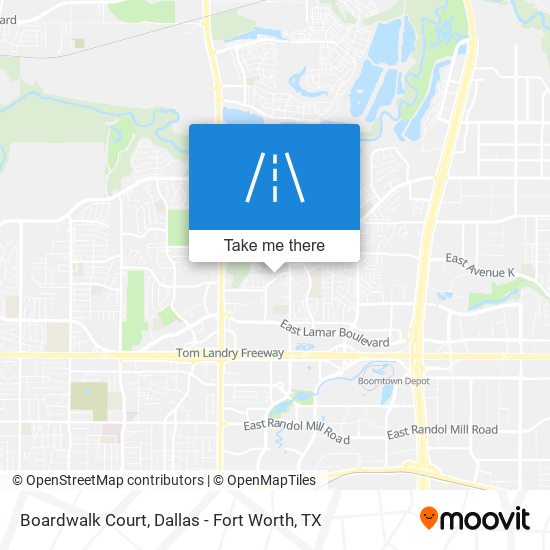 Boardwalk Court map