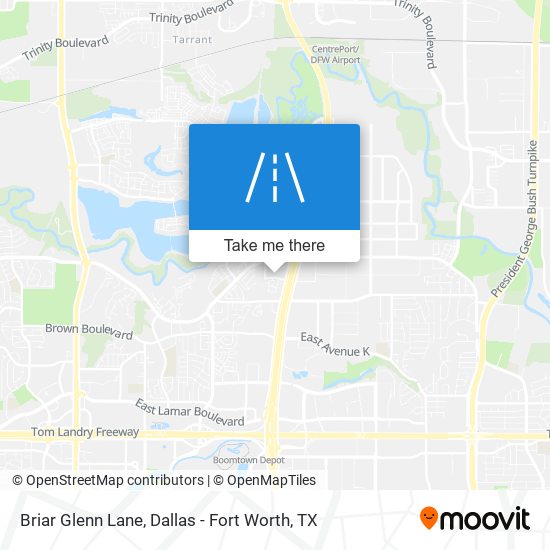 Mapa de Briar Glenn Lane