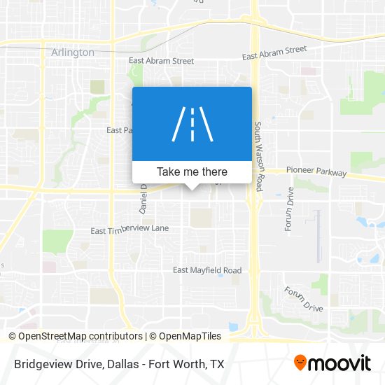 Bridgeview Drive map