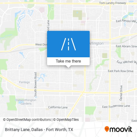 Brittany Lane map