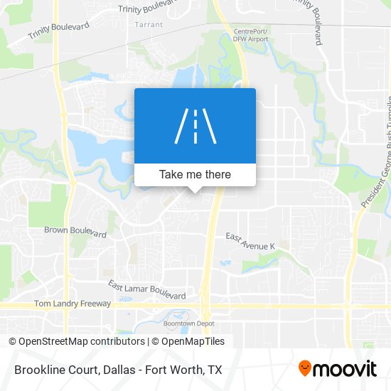 Mapa de Brookline Court