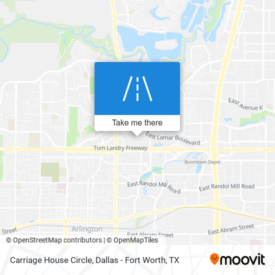 Carriage House Circle map