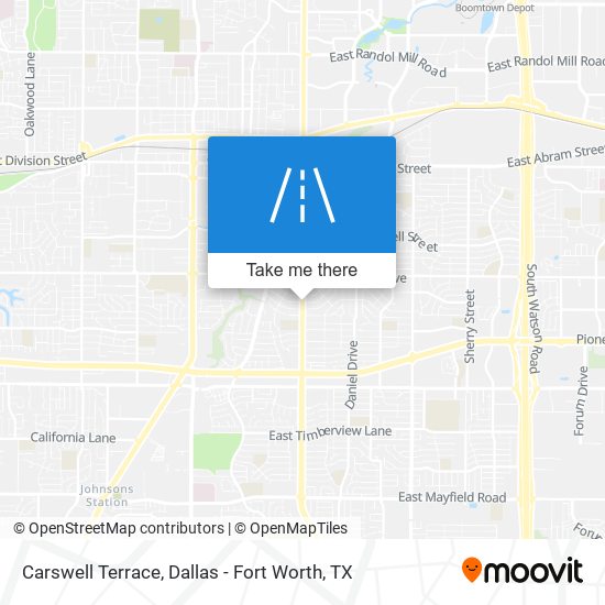 Carswell Terrace map