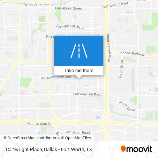 Mapa de Cartwright Place