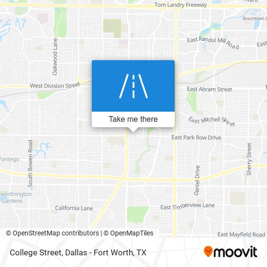 College Street map