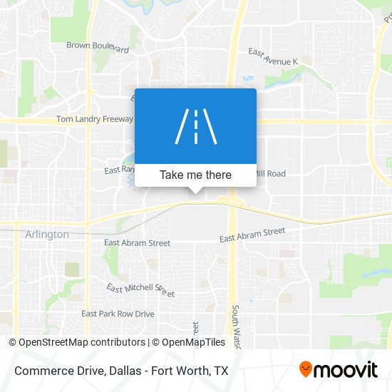 Commerce Drive map