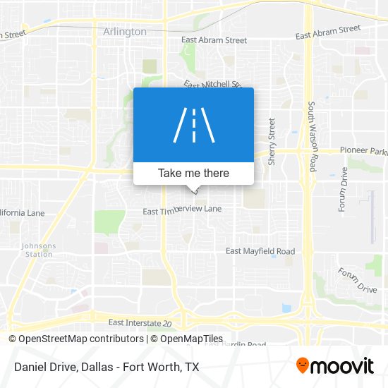 Daniel Drive map