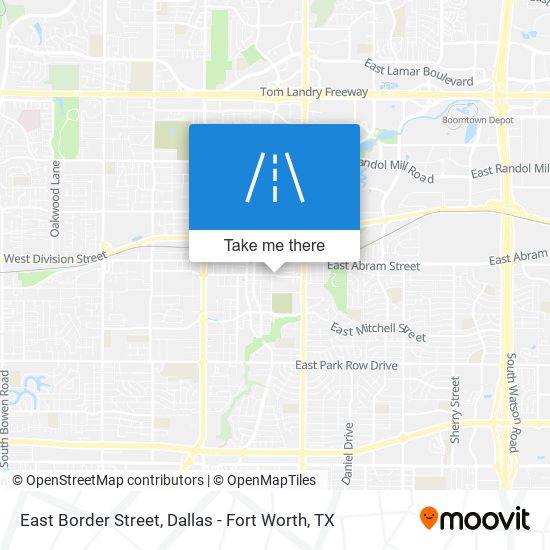 Mapa de East Border Street
