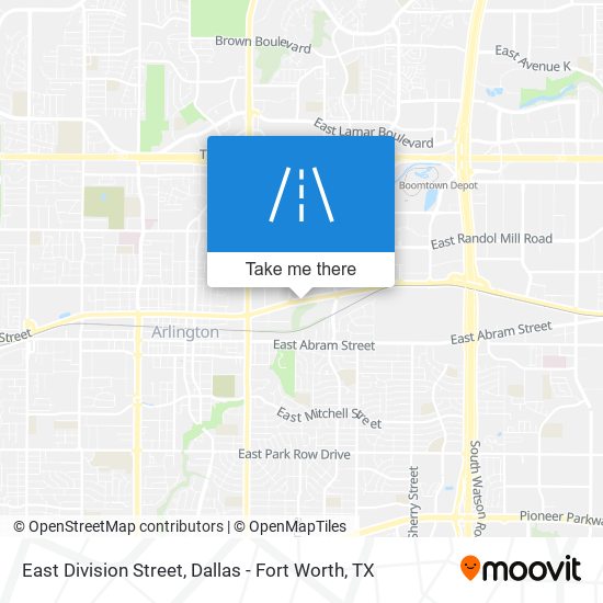 East Division Street map