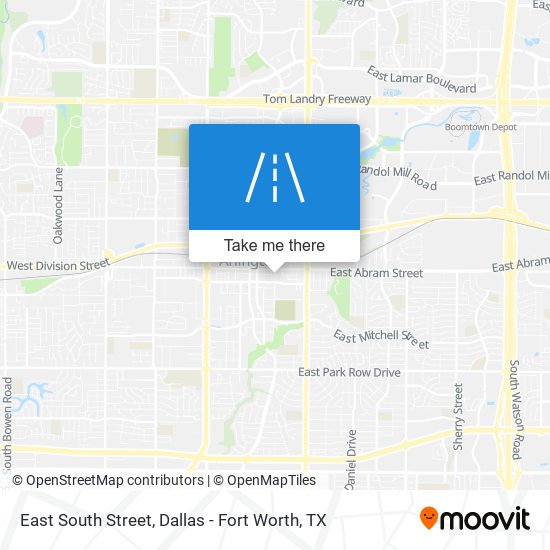 East South Street map