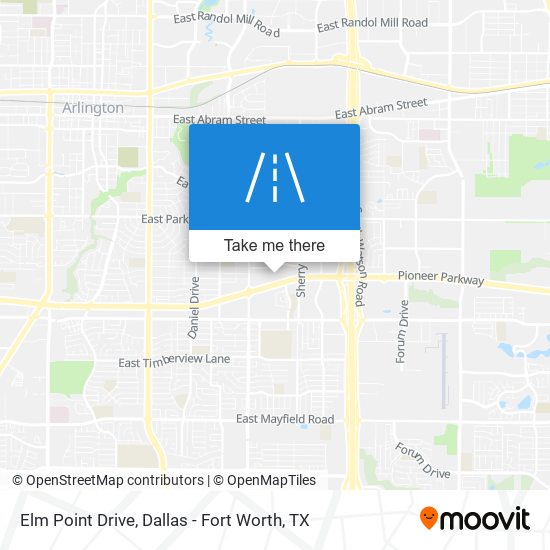 Elm Point Drive map