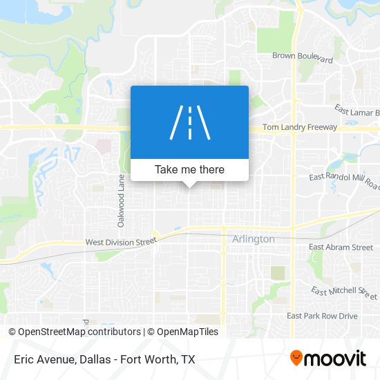 Mapa de Eric Avenue