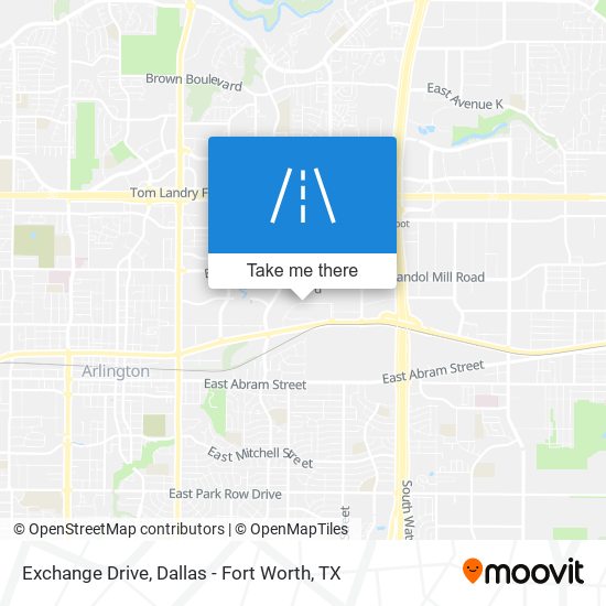 Exchange Drive map