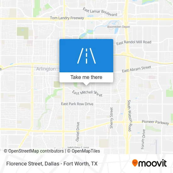 Florence Street map