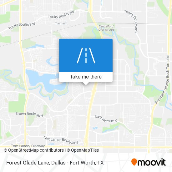 Mapa de Forest Glade Lane