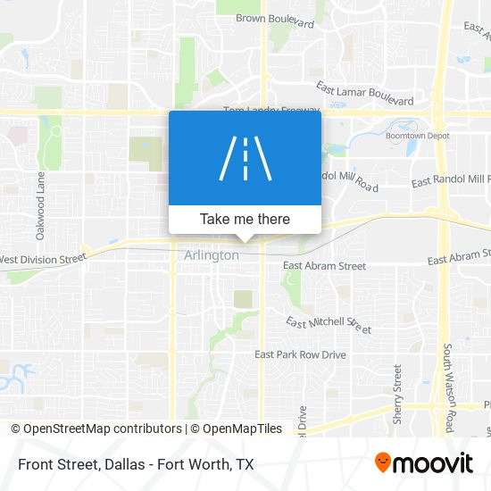 Front Street map