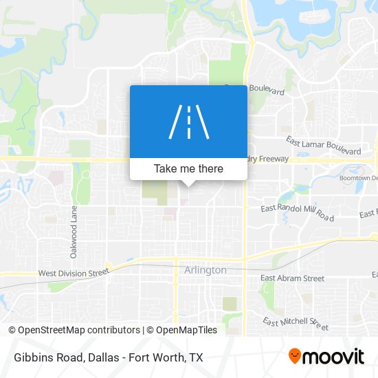 Gibbins Road map