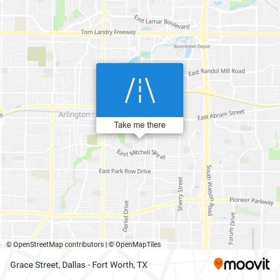 Grace Street map
