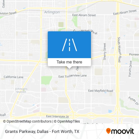 Mapa de Grants Parkway