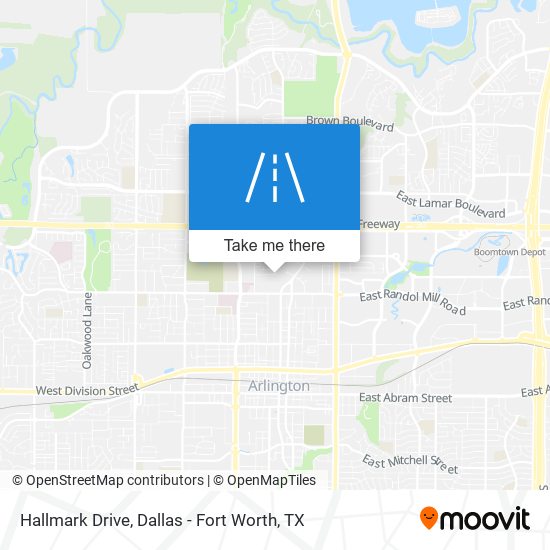 Hallmark Drive map