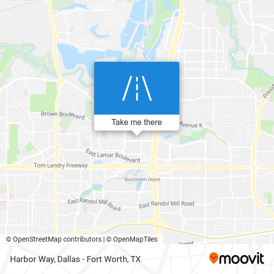 Harbor Way map