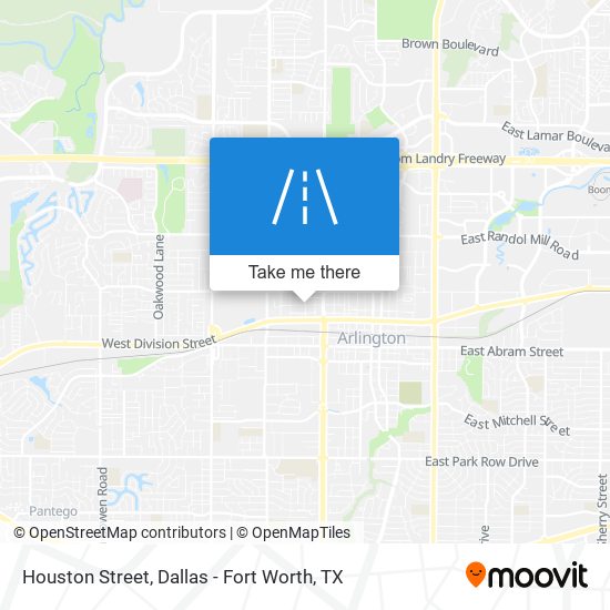 Houston Street map