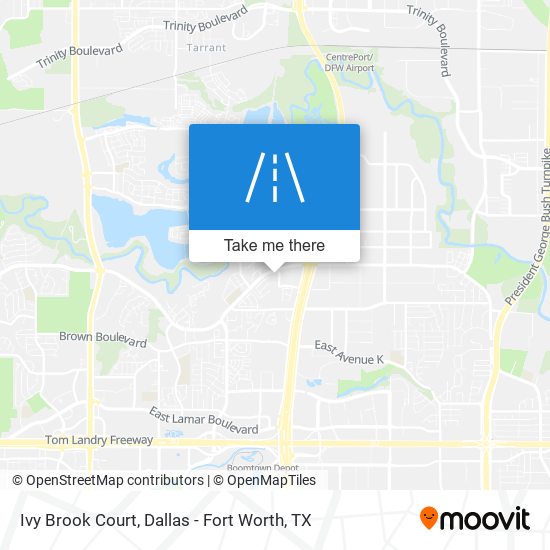 Ivy Brook Court map