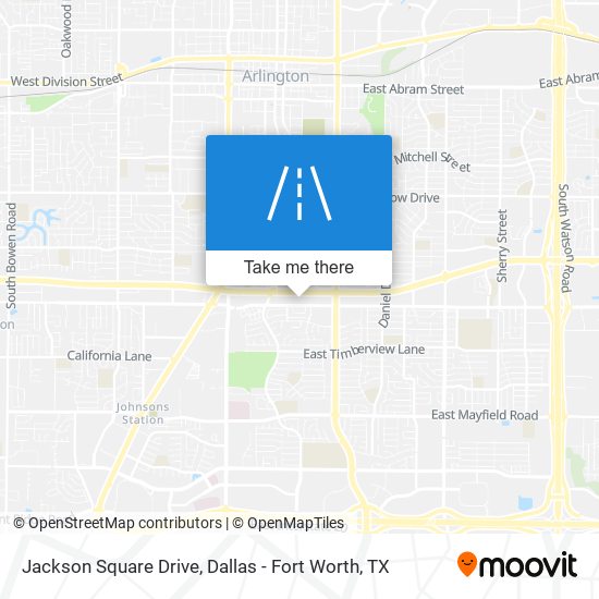 Jackson Square Drive map