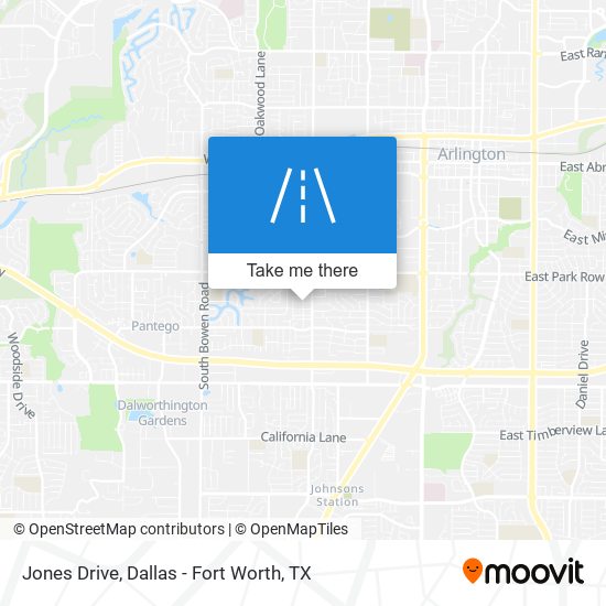 Mapa de Jones Drive