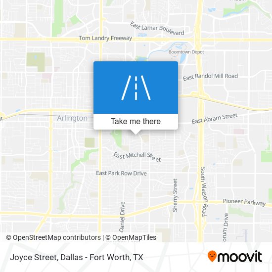 Joyce Street map