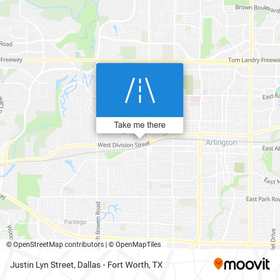 Mapa de Justin Lyn Street