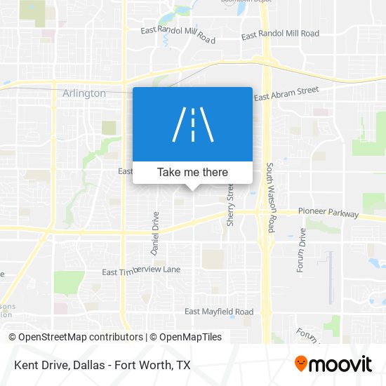 Kent Drive map