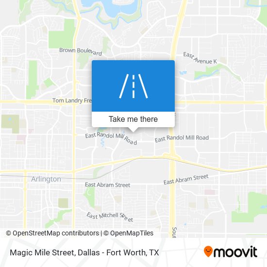 Magic Mile Street map