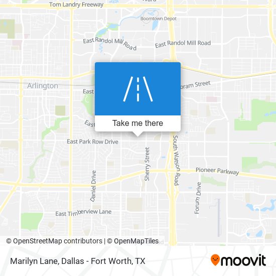 Mapa de Marilyn Lane