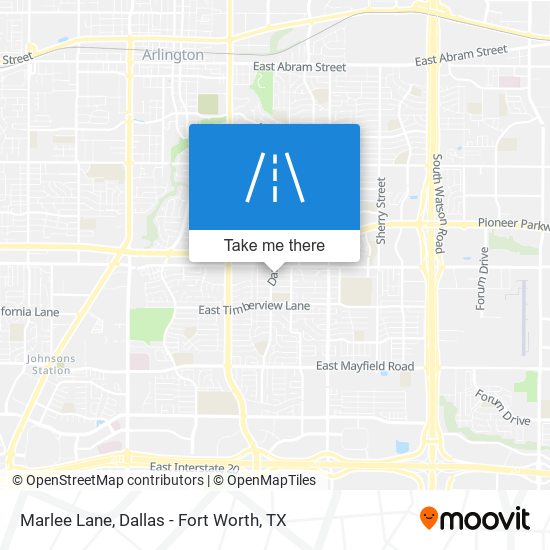 Marlee Lane map