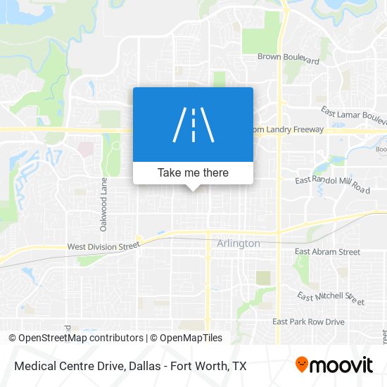 Medical Centre Drive map