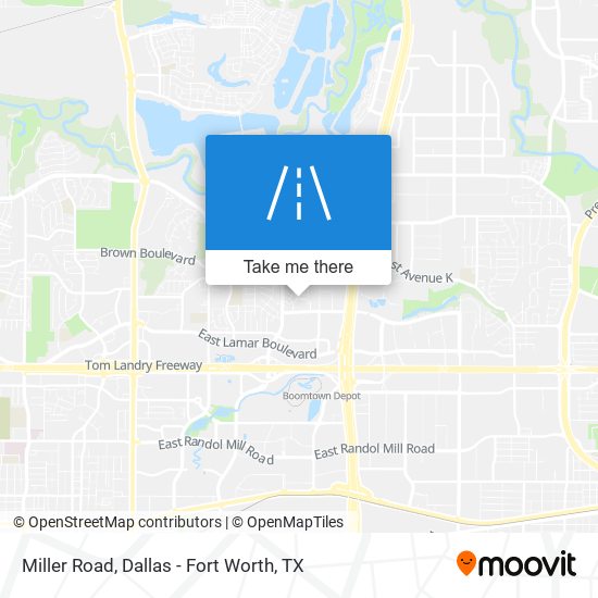 Miller Road map