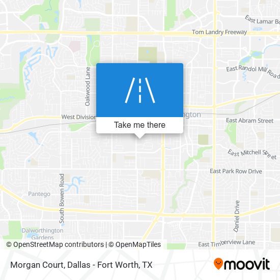 Mapa de Morgan Court