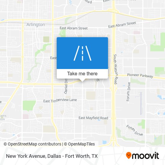 New York Avenue map