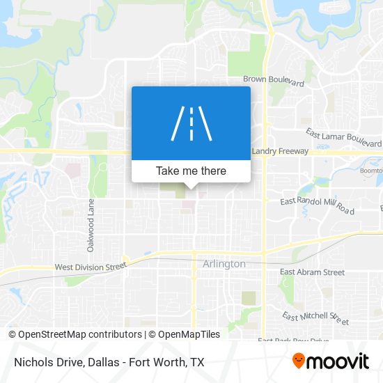 Nichols Drive map