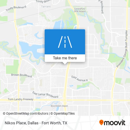 Nikos Place map