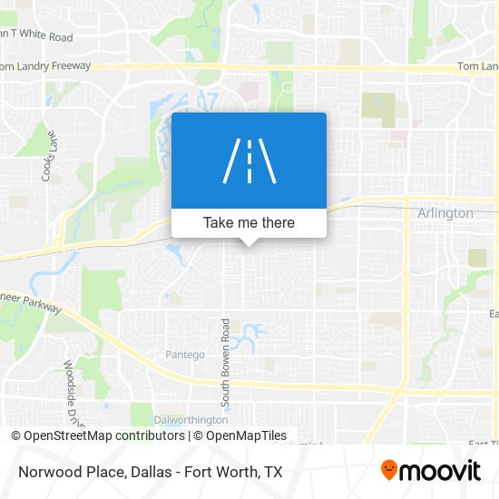 Norwood Place map